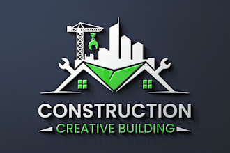 do a real estate, property, construction and realtor business logo