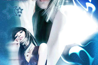 design posters y2k and futuristic themed posters