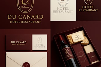 build your brand identity with logo, moodboard and strategy