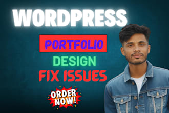 do portfolio websites for photographers  freelancers wp fix