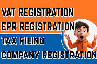 do epr registration for germany, france, amazon, ebay, etsy vat registration