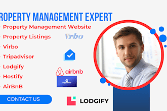 design property management website property listings virbo tripadvisor hostify