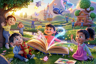 do children book illustration children story book kids illustration bible book