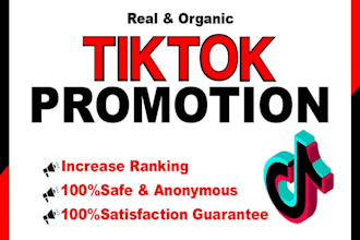 grow and promote your tiktok account followers organically