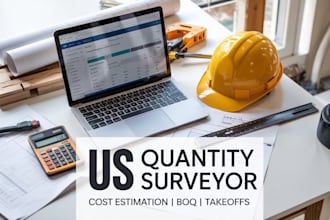 us quantity surveyor for accurate construction cost estimation, boq, and takeoff
