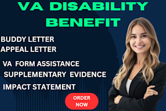 draft a compelling VA disability letter to support you