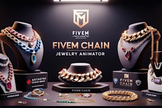 make custom fivem chains and gang chain glowing chains for you