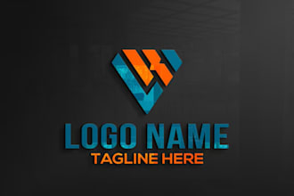 design modern 3d professional business logo