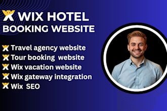 wix hotel booking website wix travel agency website wix tour booking website wix