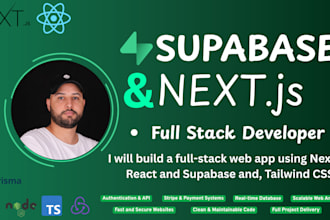 build your custom saas application with next js and supabase