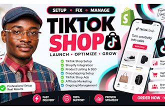 set up tiktok shop, fix tiktok dropshipping, shop marketing tiktok shop ads