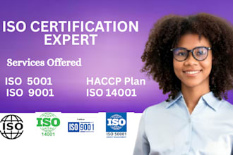 provide iso 9001, 27001 certifications and documentation