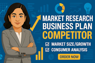 do market and competitor research with swot analysis