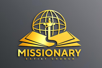 do unique church, religious or ministry logo design