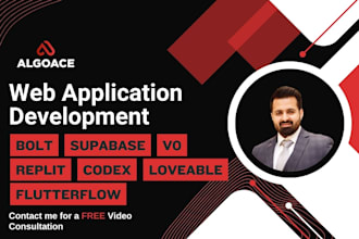 create web application using bolt v0 supabase replit codex loveable flutterflow