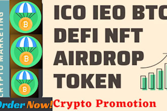 marketing manager for meme coin, crypto, web3 and blockchain project, ico ,token