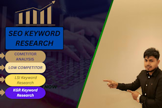 do excellent SEO keyword research and competitor analysis for your website