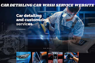 do car detailing website car wash car repair car rental auto detailing website
