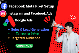 be your expert for facebook and google ads marketing