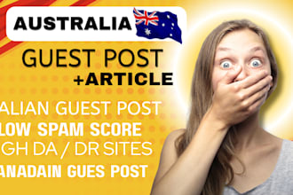 write and publish guest posts on australia, italy, canada high da sites
