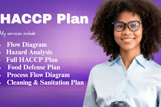 design haccp food safety plans, procedures checklists and traceability forms