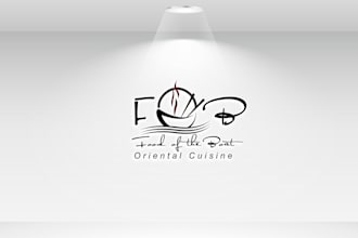 do modern minimalist food drink cafe bar copy shop and restaurant business logo