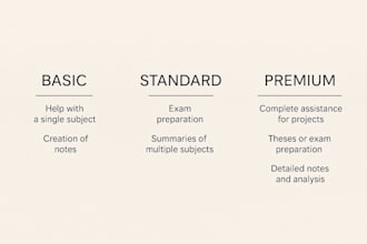 create aesthetic study notes and planners