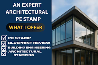 licensed architect, pe stamp, city permits for new jersey, new york, nevada