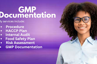 do iso 22716 gmp documentation manual internal audit gmp certification setup