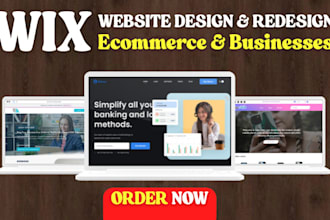 do wix website for consultants, agency, businesses, plumber, salon or fitness