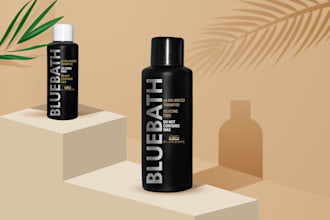 design stunning bottle label, jar, pouch and box packaging