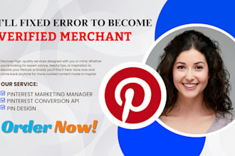 fix pinterest tag, catalog errors and verified merchant approval