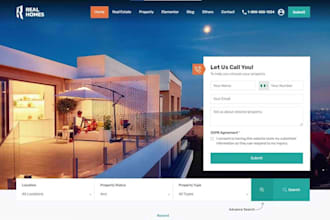real estate vacation rental airbnb website property management website booking