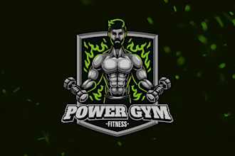 do eye catching, gym fitness, and sports logo design