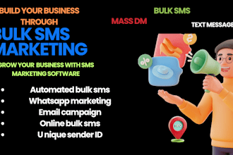 send bulk SMS message marketing campaign bulk email with simple texting twilo