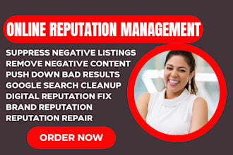 improve your online reputation, suppress negative content and reverse seo