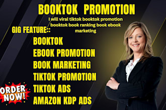 viral tiktok booktok promotion booktok book ranking book ebook marketing