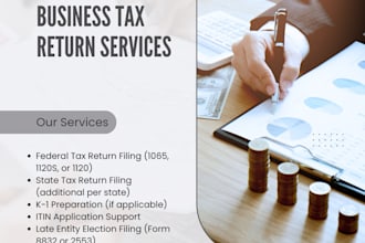 file your business tax return  llc, partnership, 1120s, or 1120c