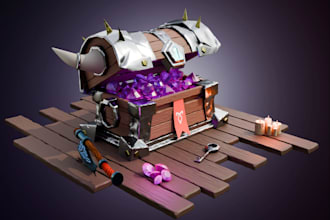 create stylized or realistic 3d models for games