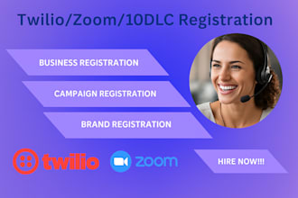 fully manage your 10dlc setup for twilio or zoom