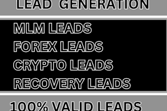 provide active crypto leads, forex leads, mlm leads hot crypto email list