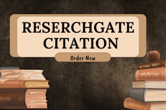 increase your researchgate and google scholar citations