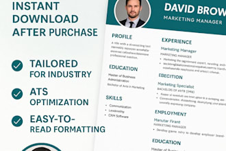 make a professional CV design and resume as an expert CV maker and CV writing