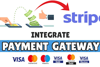 provide seamless payment integration stripe, paypal and more