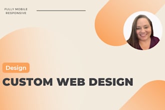 create a custom web design or UI UX design in figma