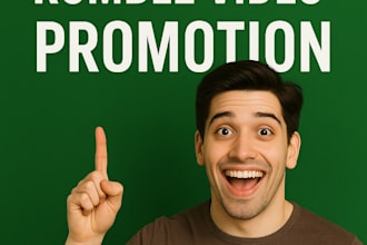do rumble video promotion, to boost monetization