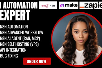 develop n8n automation n8n ai agent n8n workflow ms copilot n8n expert n8n agent