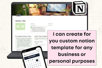 build custom notion workflows notion templates for business and personal use