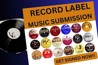 do record label submission to top active 900 record labels to get signed
