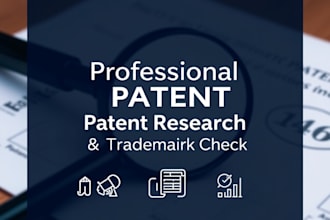 do a amazon patent search and trademark check for your idea wordwide